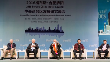刁海明先生出席2016福布斯合肥庐阳发展研究峰会
